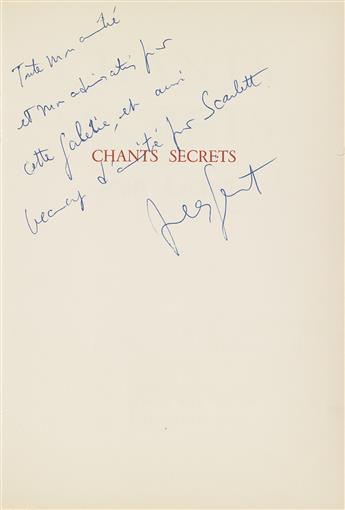 JEAN GENET (1910-1986)  Chants Secrets.